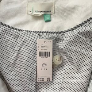 Anthropologie off white jacket. New with tags.